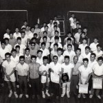 参加７大学の全員集合写真